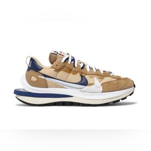 ‼️SOLD‼️Nike Sacai VaporWaffle Tan and Navy Sneakers Men’s 7.5 Women's 9